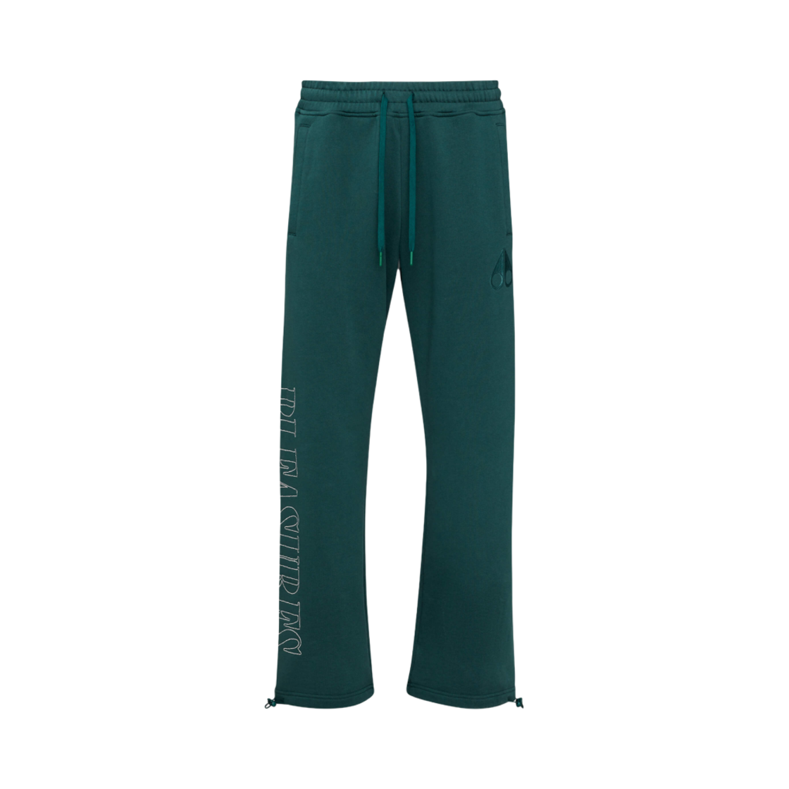 M33MR8022881 Moose Knuckles x Pleasures Logo Sweatpants Green