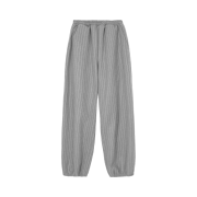 Hono Report Easy Big Pants Oat Stripe