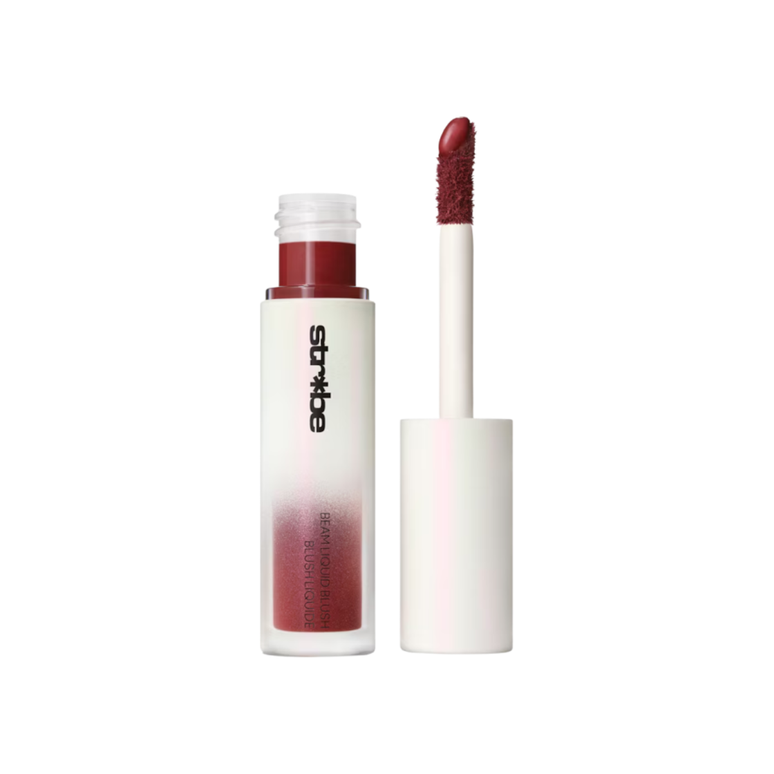 - MAC Strobe Beam Liquid Blush Plummy Bare