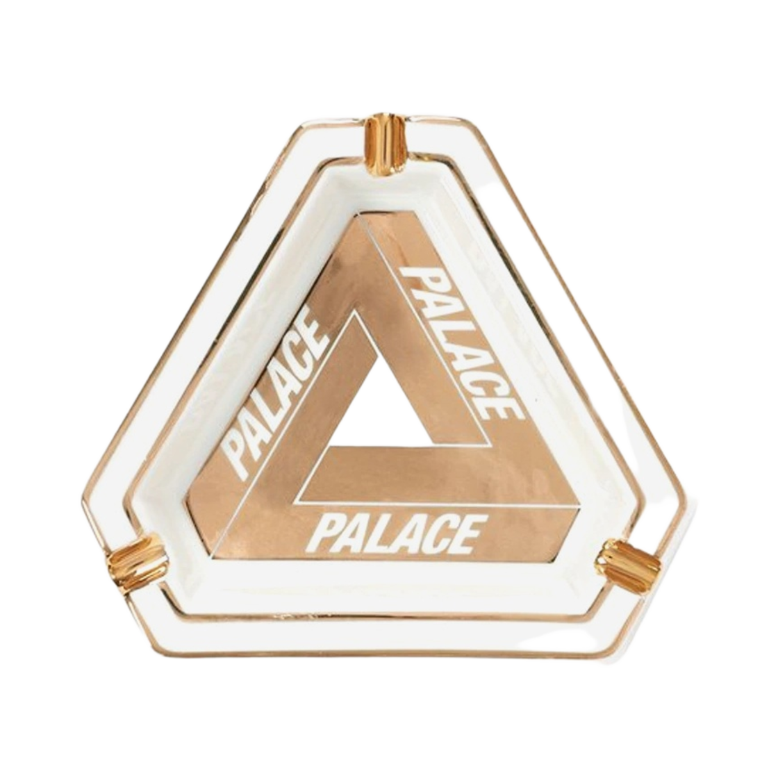 팔라스 트라이퍼그 세라믹 애쉬트레이 화이트 골드(Palace Tri-Ferg Ceramic Ashtray White Gold) - 1