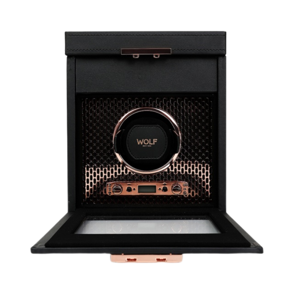 울프 1834 액시스 싱글 와인더 스토리지 코퍼(Wolf 1834 Axis Single Winder with Storage Copper) - 2