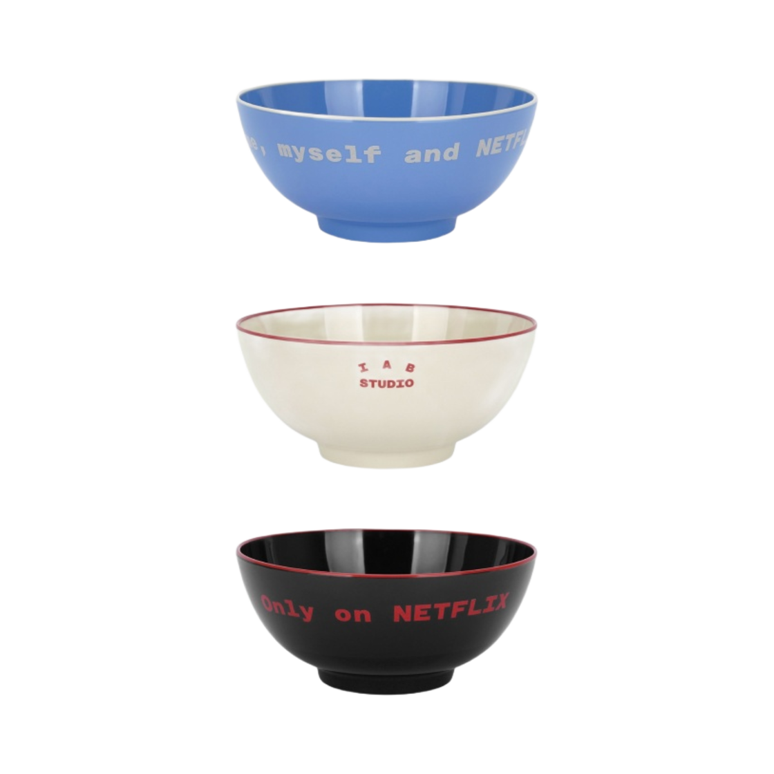 아이앱 스튜디오 x 넷플릭스 보울 세트(IAB Studio x Netflix Bowl Set)