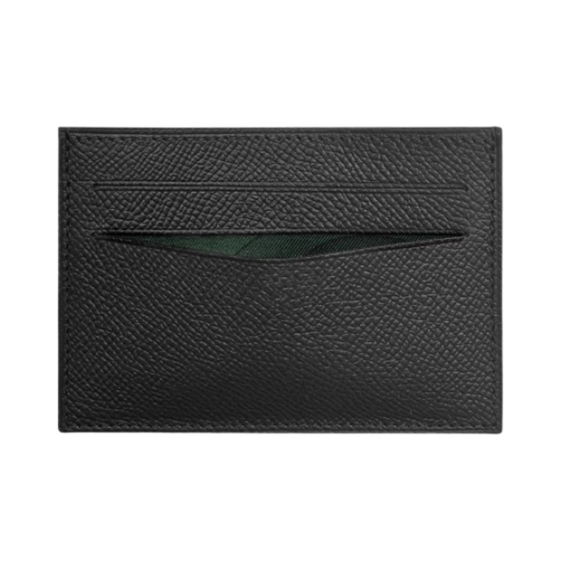 에르메스 시티즌 트윌 카드 홀더 앱송 카프스킨 & 누아 베르 퐁쎄(Hermes Citizen Twill Card Holder Epsom Calfskin & Noir Vert Fonce) - 2