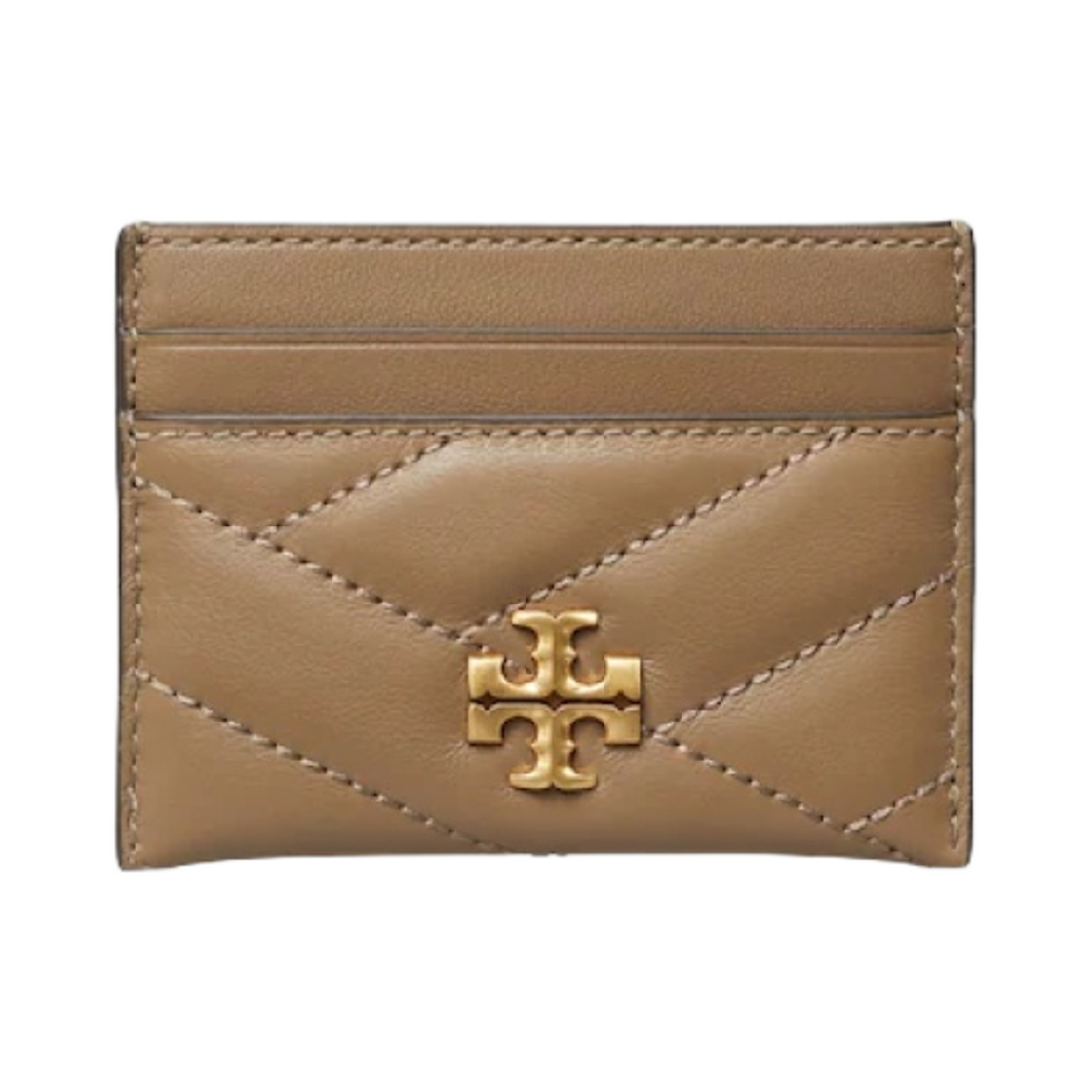 90345-250 Tory Burch Kira Chevron Card Case Sandpiper