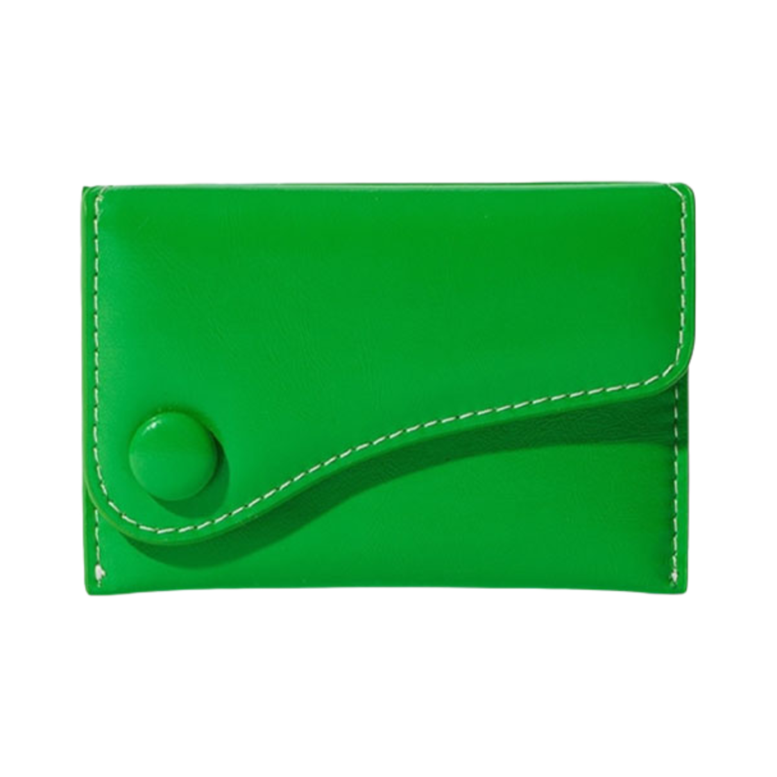 르마스크 도트 새들 슬림 미니 카드 월렛 그린