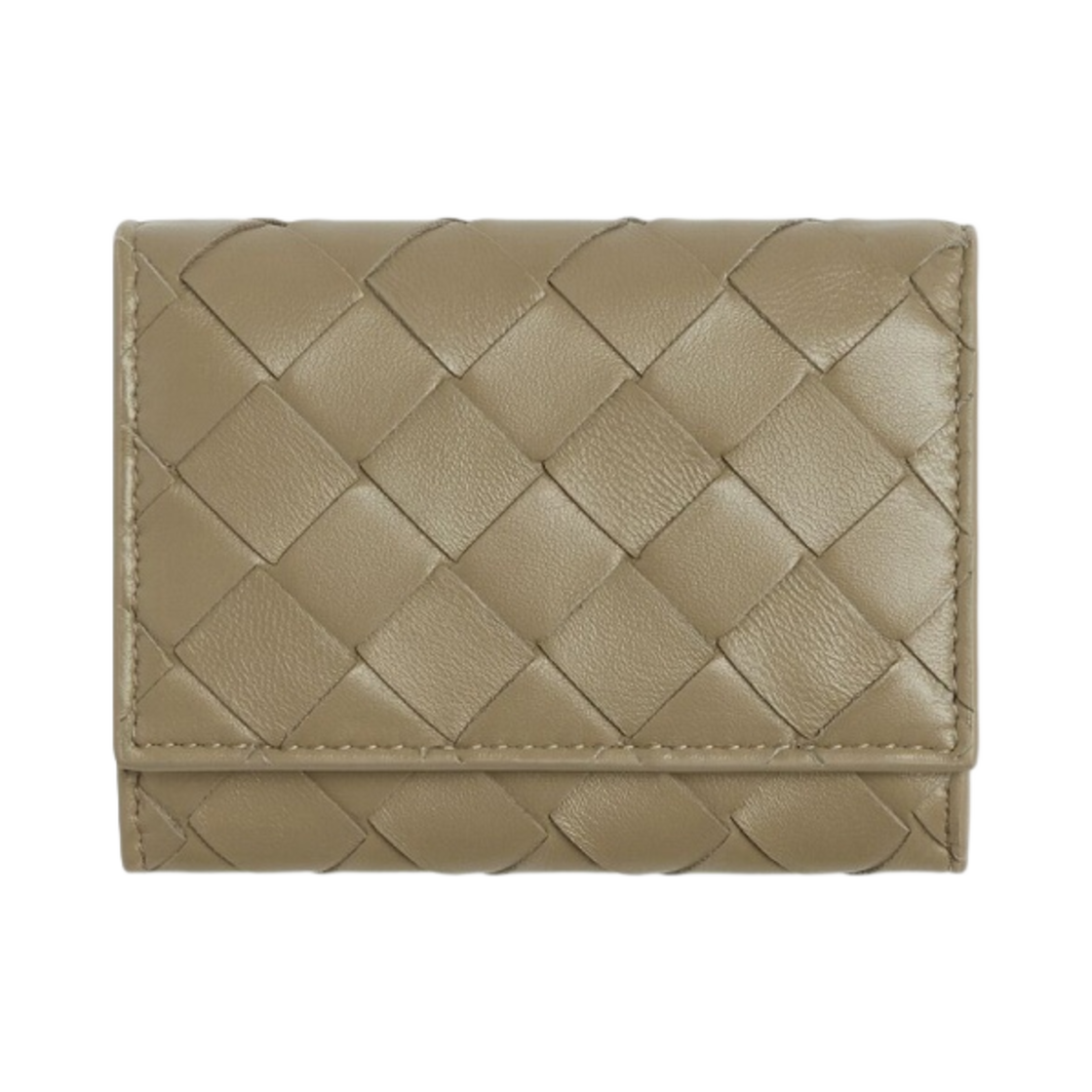 보테가 베네타 인트레치아토 엔벨로프 카드 케이스 토프(Bottega Veneta Intrecciato Envelope Card Case Taupe) - 1