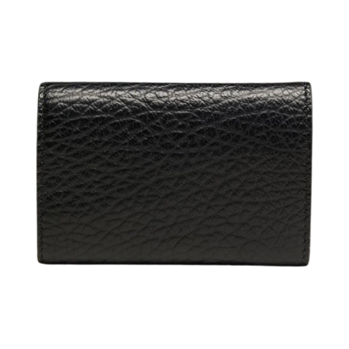 메종 마르지엘라 엠보스 그레인드 카프스킨 컴팩트 카드 홀더 블랙(Maison Margiela Embossed Grained Calfskin Compact Card Holder Black) - 3