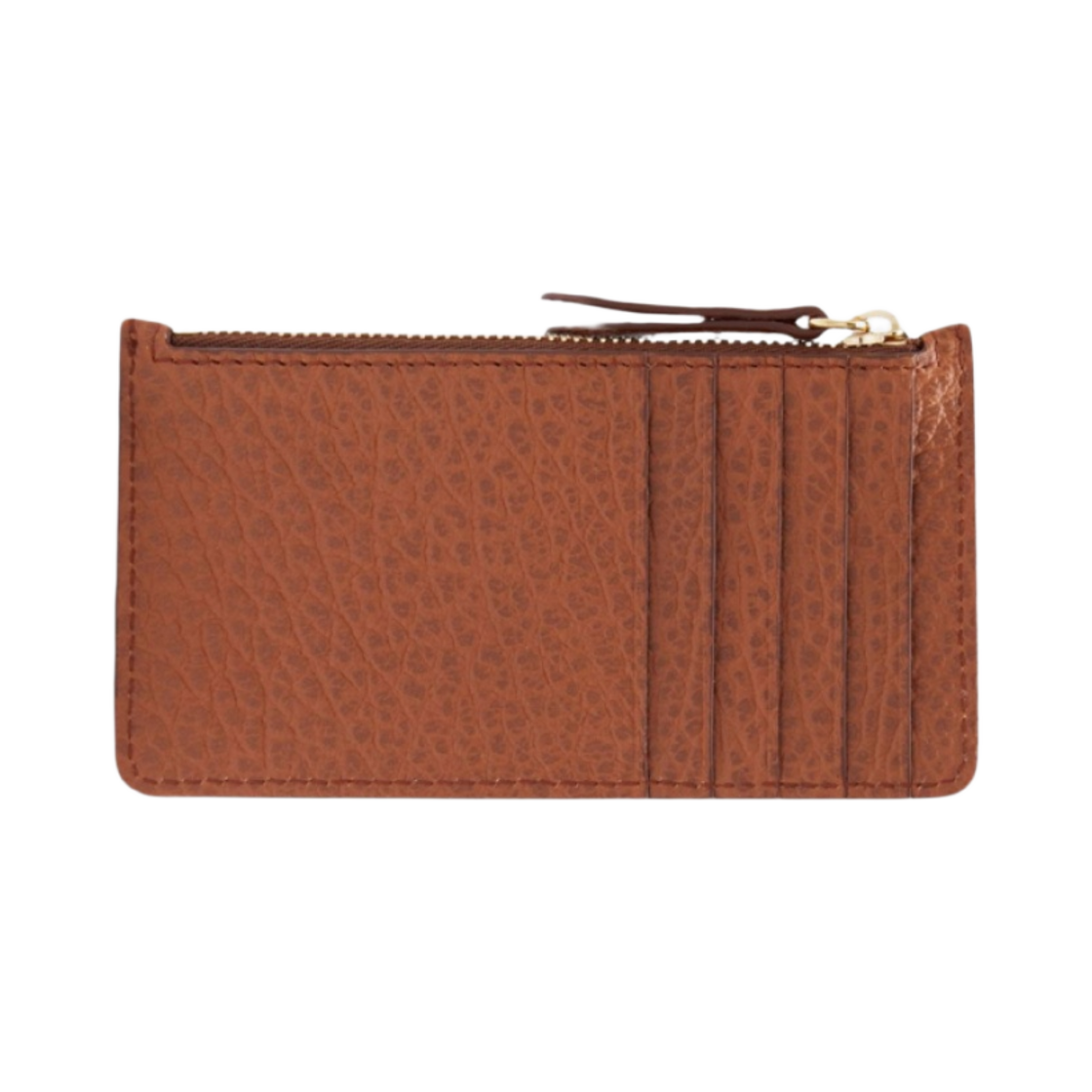 메종 마르지엘라 스티치 레더 지퍼 카드 홀더 브라운(Maison Margiela Stitch Leather Zipped Card Holder Brown) - 2