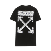 Off-White Airport Tape S/S Slim T-Shirt Black