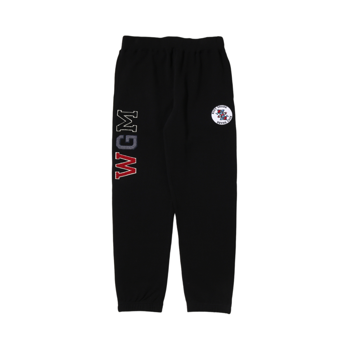 베이프 비지 샤크 스웨트 팬츠 블랙(BAPE Busy Shark Sweat Pants Black) - 1