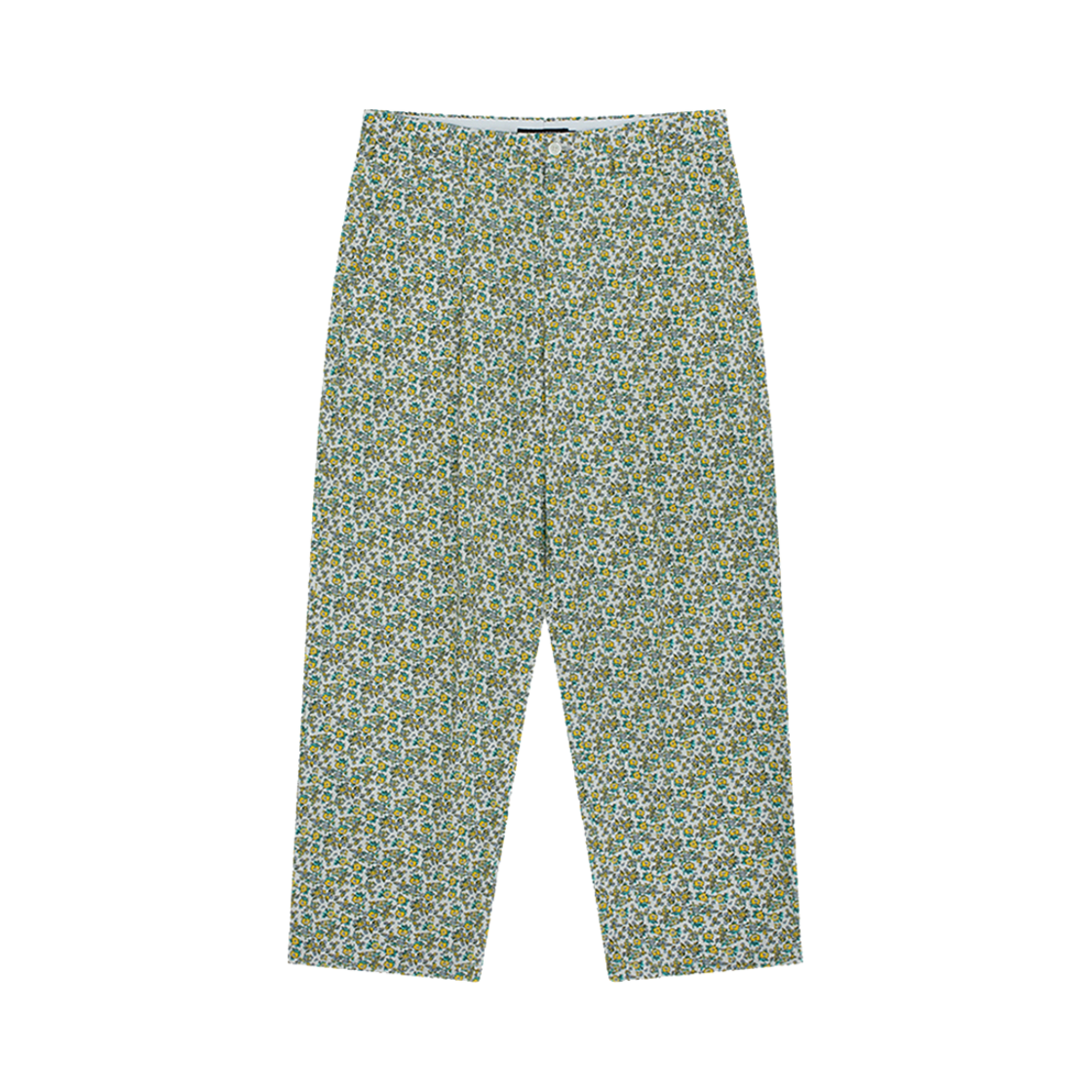 SS24PTS081YW Hongwoosung Tapered 1 Tuck Trousers Yellow