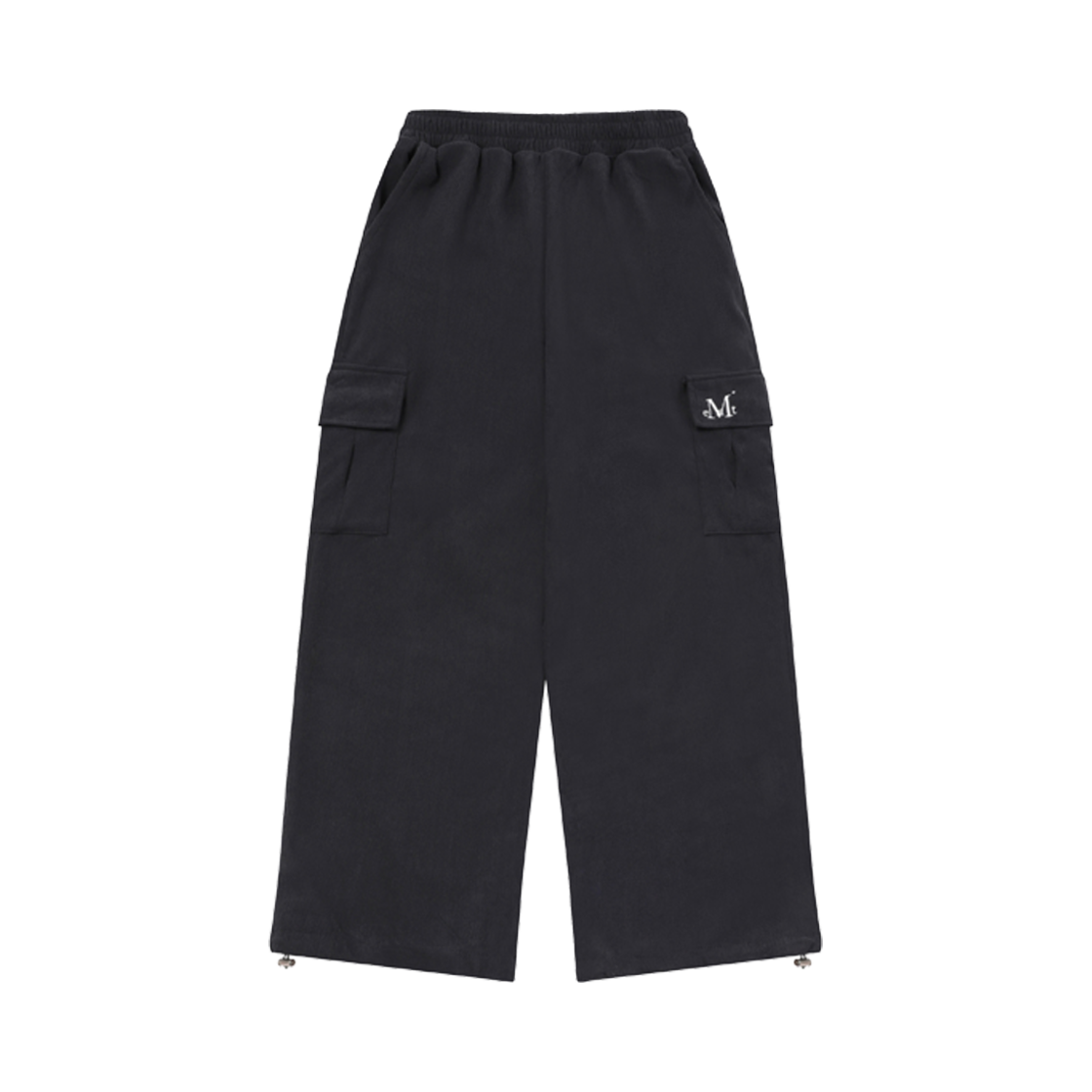 무센트 코지 코듀로이 카고 와이드 팬츠 차콜(MUCENT Cozy Corduroy Cargo Pants Charcoal)