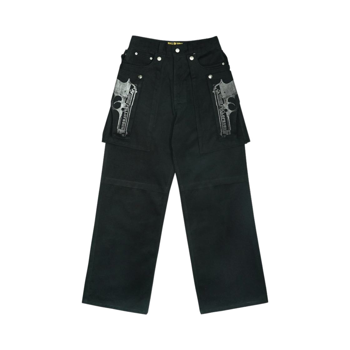 풀오브썬 건포켓 카고 팬츠 버전.2 블랙(Full of Ssun Gunpocket Cargo Pants Ver.2 Black)