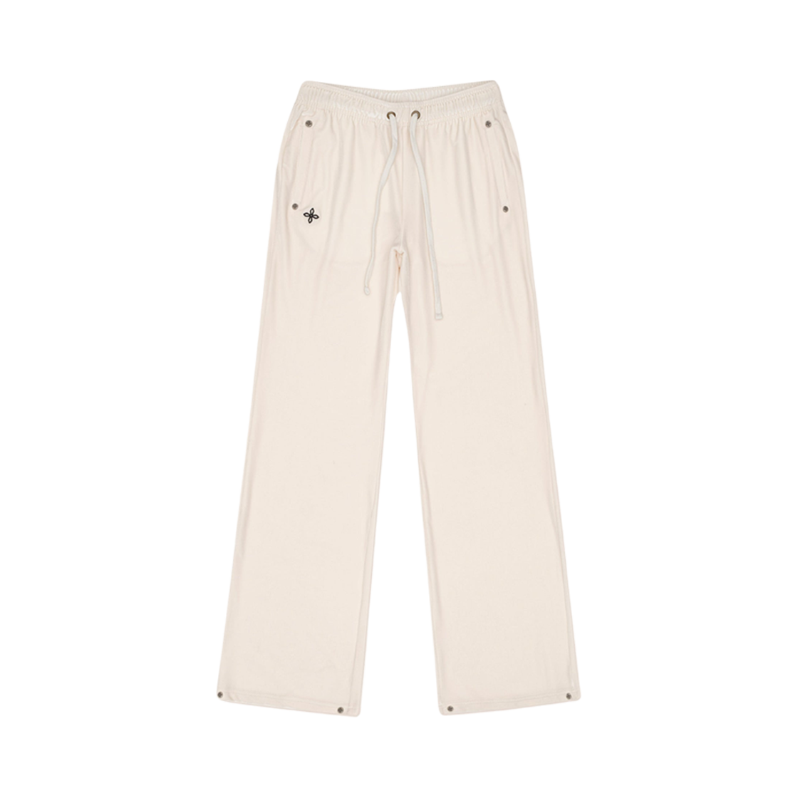 (W) 에스엠에프케이 컴패스 로브 트레이닝 팬츠 벨벳 화이트((W) SMFK Compass Rove Training Pants Velvet White)