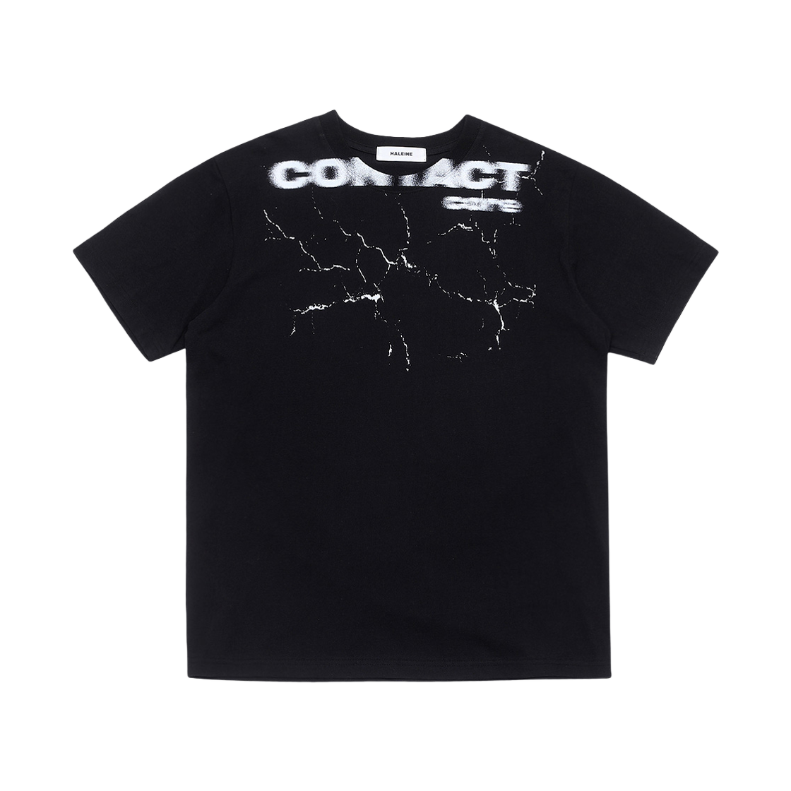 [KREAM 단독] 알렌느 컨택트 코어 티셔츠 블랙([KREAM 단독] Haleine Contact Core’ T-Shirt Black (VT209))