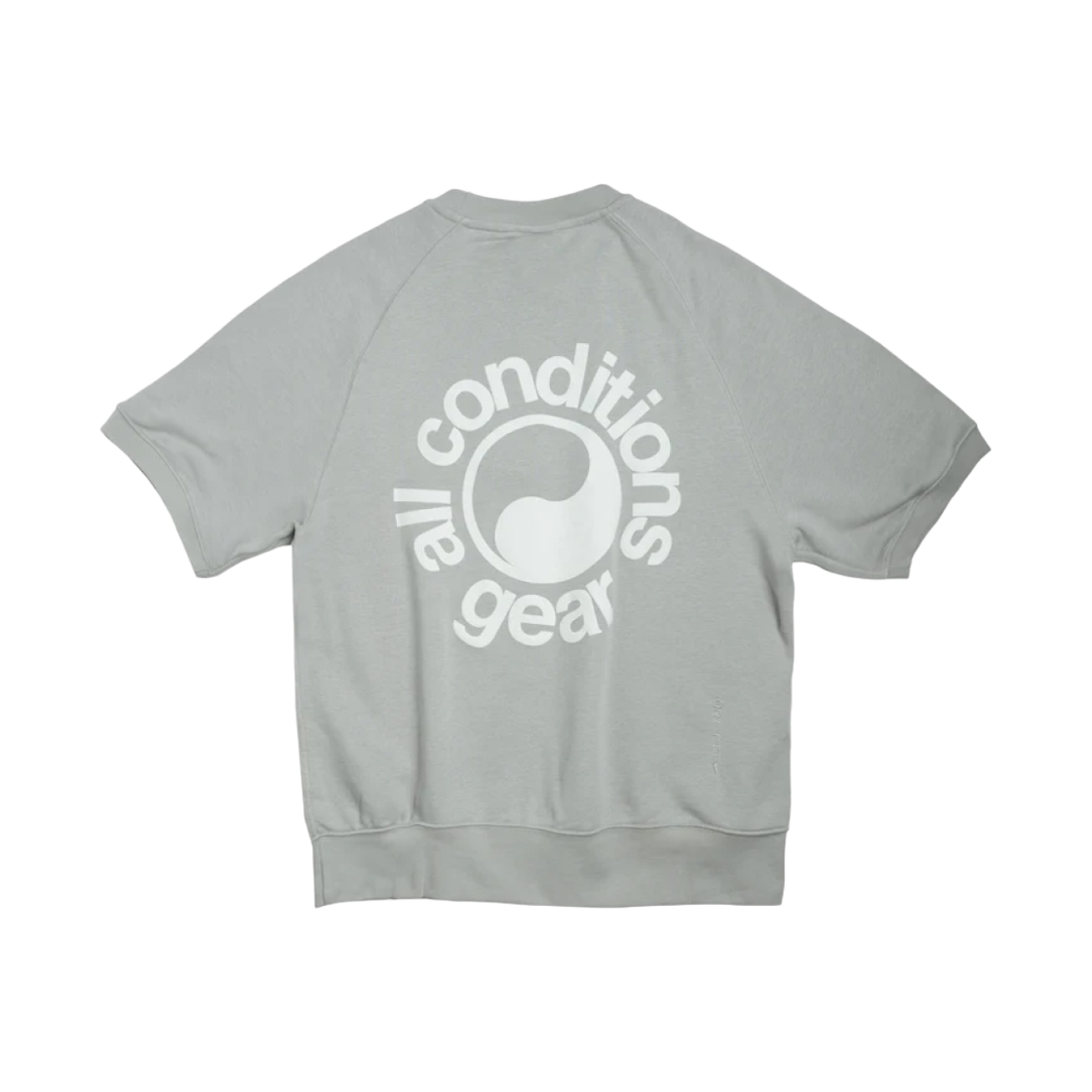 나이키 ACG 드라이핏 숏슬리브 플리스 크루 라이트 아이언 오어 - 아시아(Nike ACG Dri-Fit S/S Fleece Crew Light Iron Ore - Asia) - 2