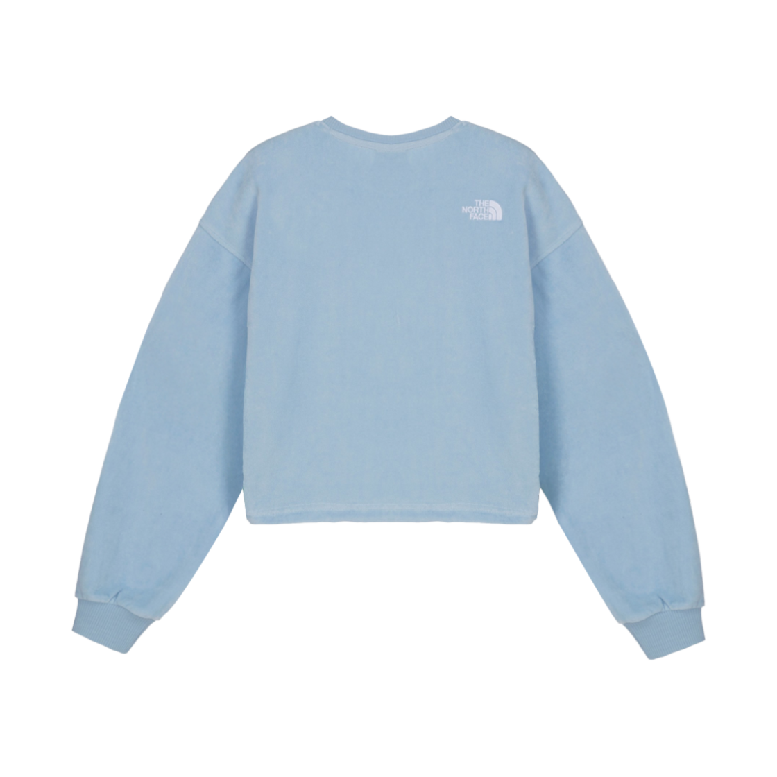 (W) 노스페이스 벨루어 스웨트셔츠 파우더 블루((W) The North Face Velour Sweatshirts Powder Blue) - 2