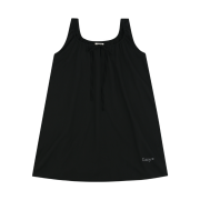 LAZYZ Summer Picnic Dress Black