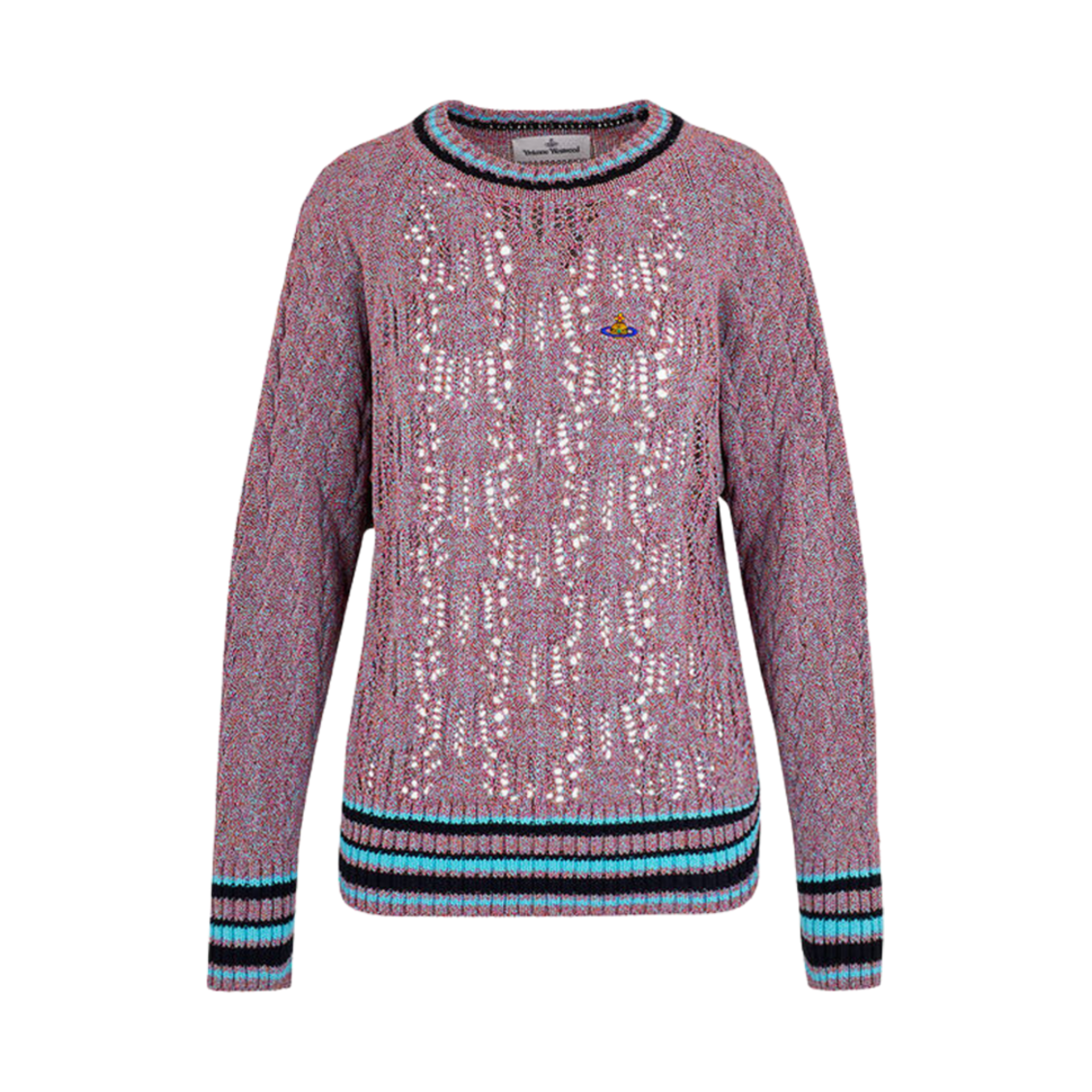 비비안 웨스트우드 레인지 점퍼 멀티 틸(Vivienne Westwood Range Jumper Multi Teal) - 1
