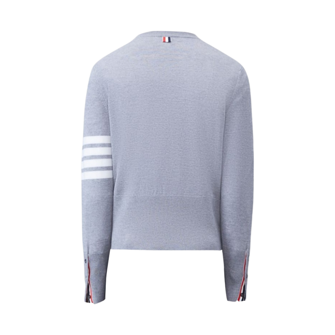 톰브라운 메리노 헥터 사선 크루넥 풀오버 라이트 그레이(Thom Browne Merino Hector 4-Bar Crew Neck Pullover Light Grey) - 2
