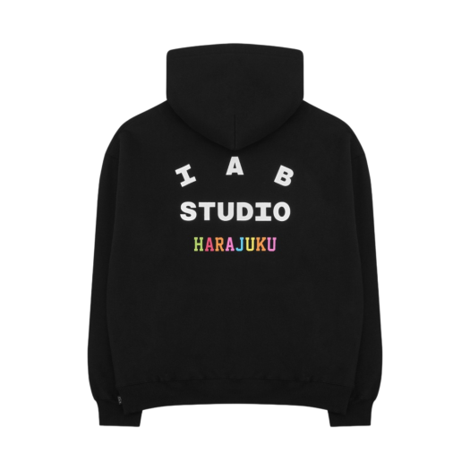 아이앱 스튜디오 후드 블랙 화이트 | IAB Studio | KREAM 아이앱 스튜디오 후드 블랙 화이트 | IAB Studio | KREAM