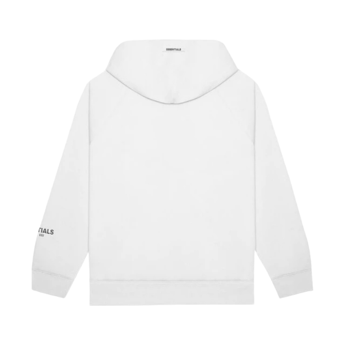 에센셜 3D 실리콘 아플리케 풀오버 후드 화이트 - 20SS(Essentials 3D Silicon Applique Pullover Hoodie White - 20SS) - 2