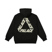 Palace P3 Felt Hood Black - 23FW