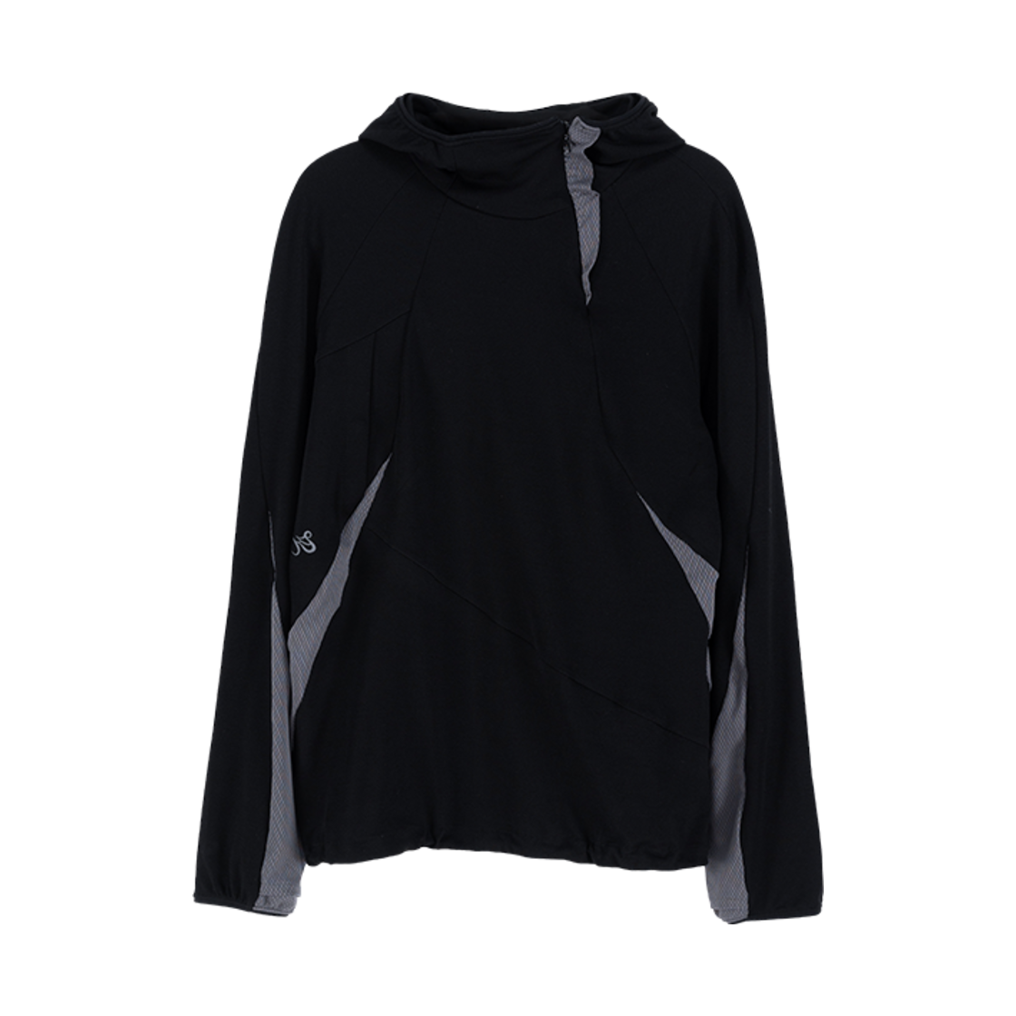 키요이 바라클라바 메쉬 후드 블랙(Kiyoi Balaclava Mesh Hoodie Black)