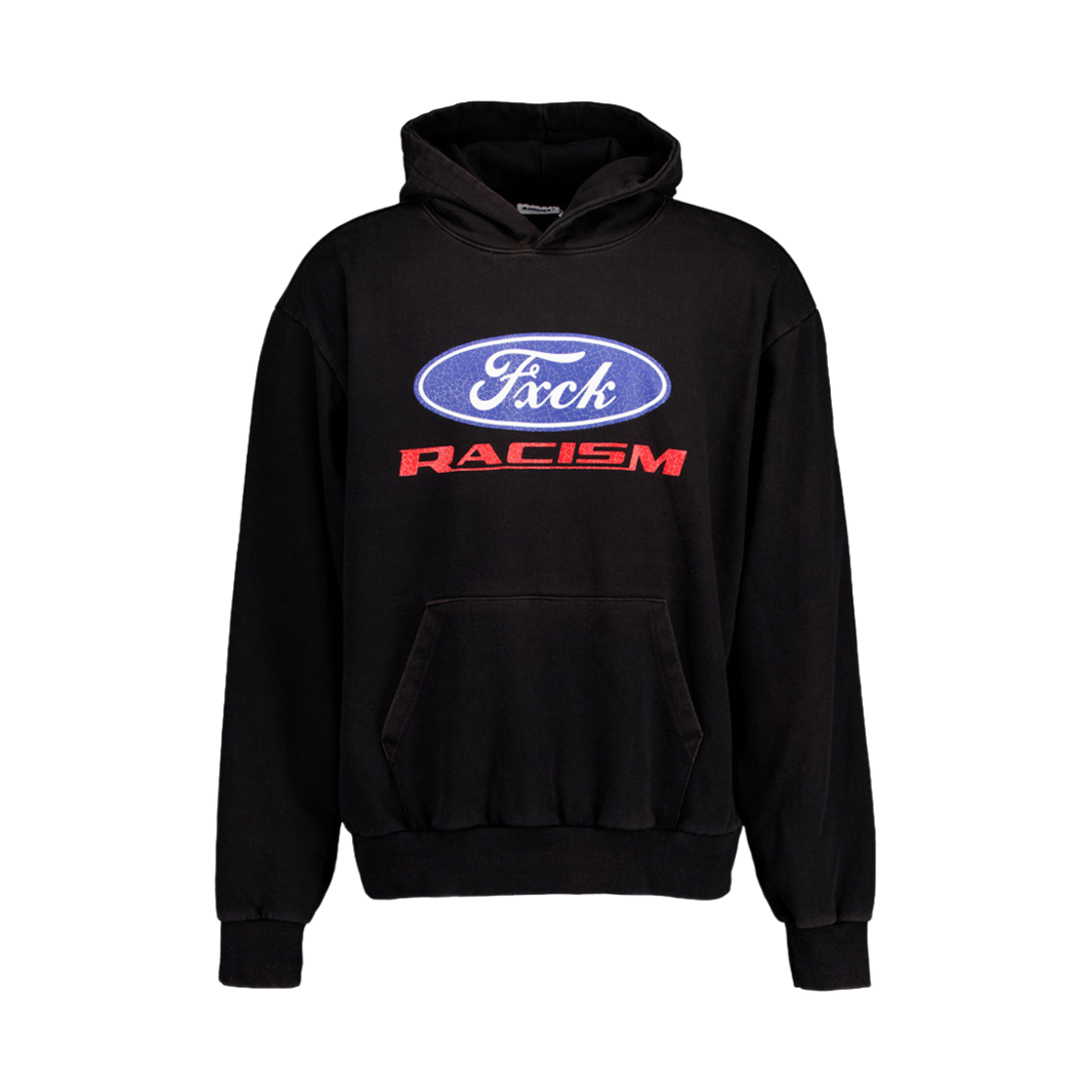 아노트 F.R.C 로고 빈티지 워싱 후디 블랙(ANNOT F.R.C Logo VTG Washing Hoodie Black)