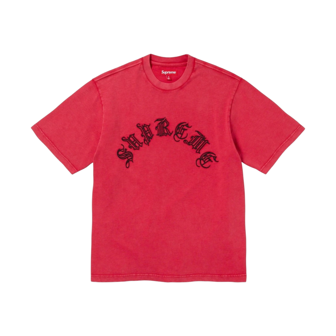 슈프림 올드 잉글리시 숏슬리브 탑 레드 - 23FW(Supreme Old English S/S Top Red - 23FW) - 1