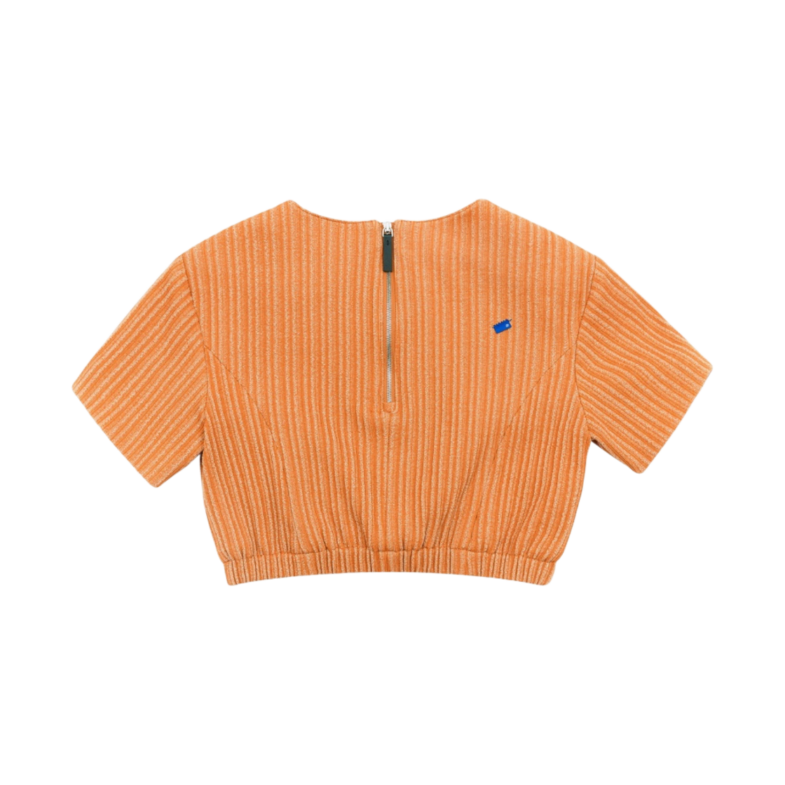 (W) 아더에러 플럿 크롭 티셔츠 오렌지((W) Ader Error Flut Cropped T-Shirt Orange) - 2