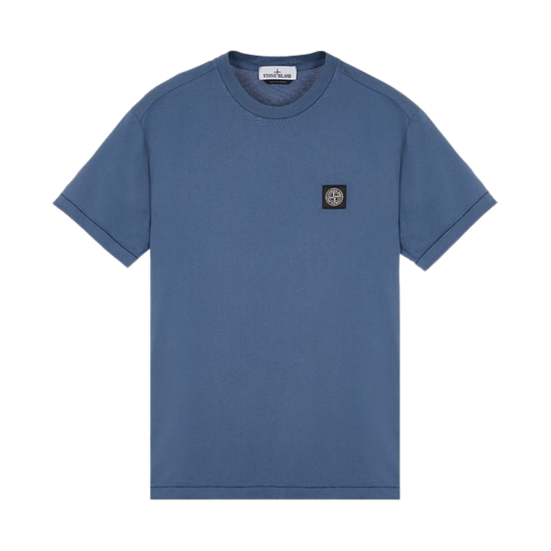 801524113-V0024 Stone Island 24113 Short Sleeve T-Shirt Avio Blue - 24SS
