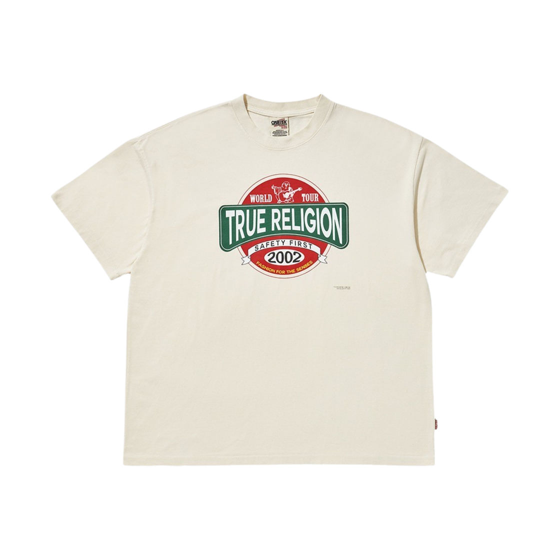 트루릴리젼 x 오네이타 랠리 챔피언쉽 티셔츠 아이보리