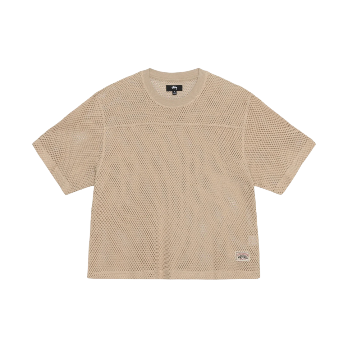 스투시 메쉬 저지 크루 내츄럴(Stussy Mesh Jersey Crew Natural)
