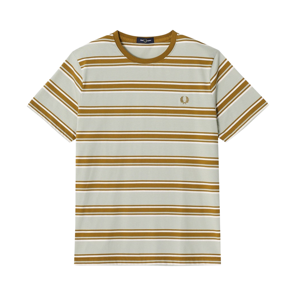 프레드페리 스트라이프 티셔츠 실키피치