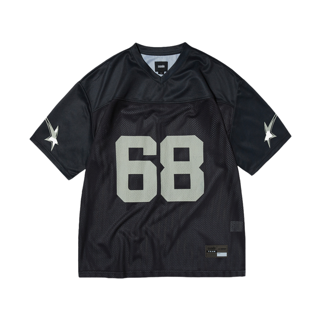 SDESTO013BK Suade Star 68 Jersey Black