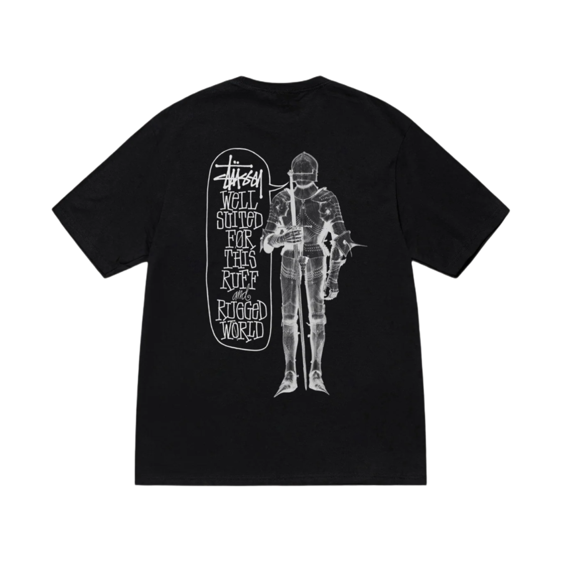 스투시 웰 수티드 티셔츠 블랙(Stussy Well Suited T-shirt Black) - 1