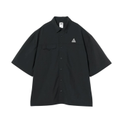 Nike ACG Orb Weaver UV Repel Short Sleeve Shirt Black Anthracite - Asia