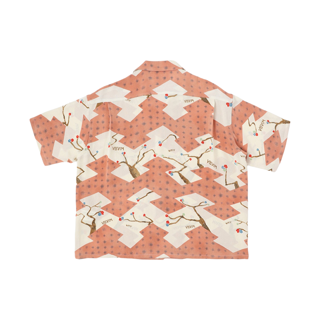 비즈빔 크로스비 셔츠 숏슬리브 실크 핑크 - 23SS(Visvim Crosby Shirt S/S Silk Pink - 23SS) - 2