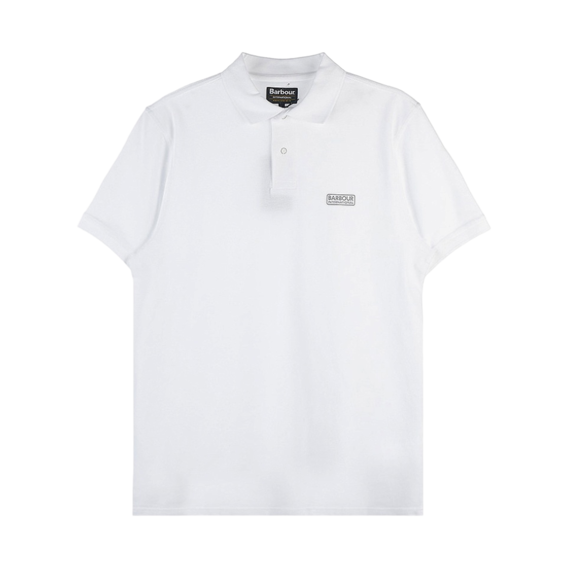 바버 인터네셔널 에센셜 폴로 셔츠 화이트(Barbour International Essential Polo Shirt White)
