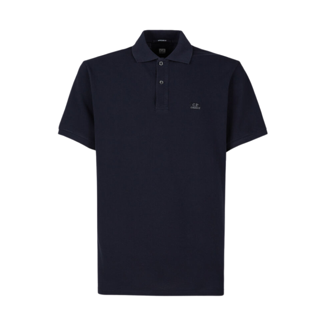 C.P. 컴퍼니 24/1 피케 폴로 셔츠 네이비 - 23SS(C.P. Company 24/1 Piquet Polo Shirt Navy - 23SS) - 1