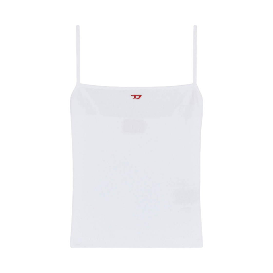 (W) 디젤 T-홉-D 로고 탱크탑 화이트((W) Diesel T-Hop-D Logo Tank Top White)