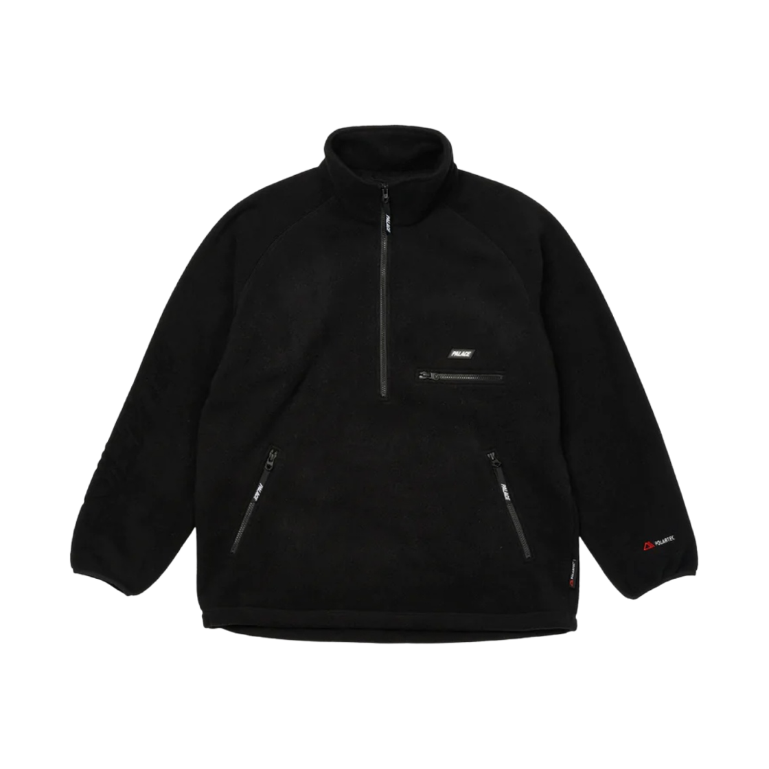 팔라스 폴라텍 레이저 아우터 1/2 집 블랙 - 22FW(Palace Polartec Lazer Outer 1/2 Zip Black - 22FW) - 1