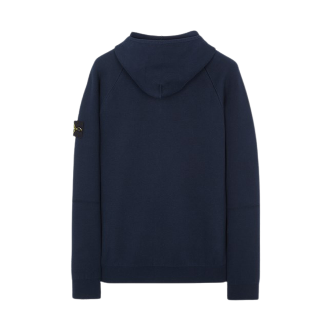 스톤 아일랜드 563A6 더블페이스 소프트 코튼 얀 후드 가디건 니트 네이비 블루 - 23FW(Stone Island 563A6 Double-Face Soft Cotton Yarn Hooded Cardigan Knit Navy Blue - 23FW) - 2