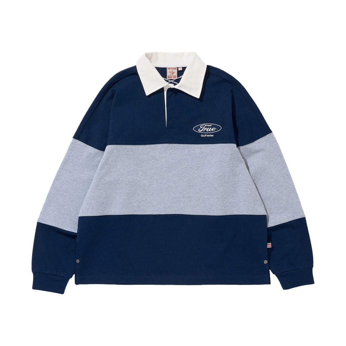 트루릴리젼 페스터 럭비 셔츠 네이비(True Religion Faster Rugby Shirt Navy)