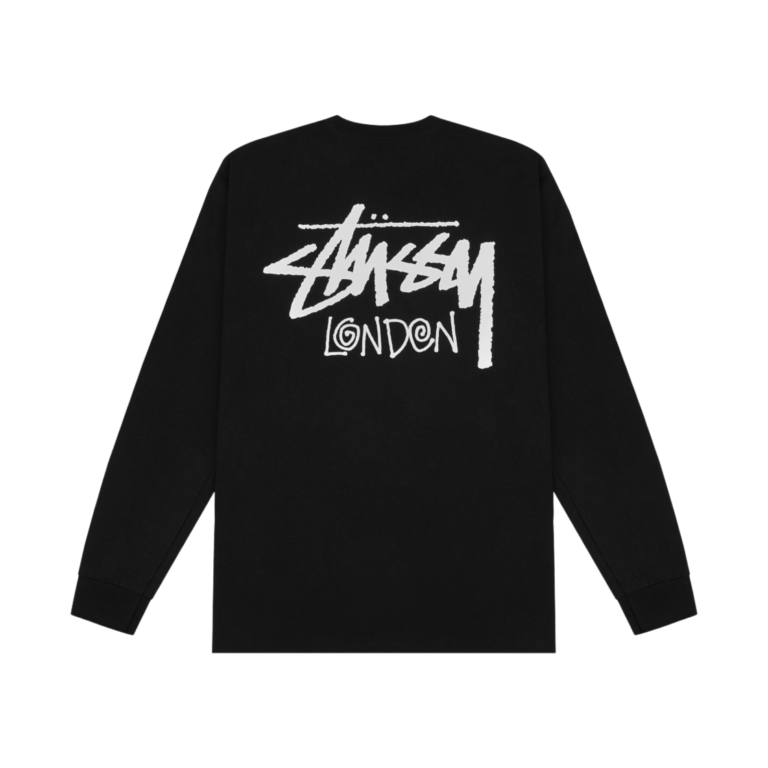 STUSSY STOCK SEOUL LS TEE ブラック S s-l1200.jpg