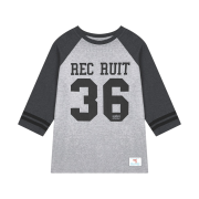 Safarispot Rec Ruit Athletic Raglan Tee - Gray