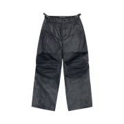 Project G/R Coated Biker Armoured Pants Black