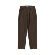 Auralee Hard Twist Denim Wide Pants Brown - 21AW