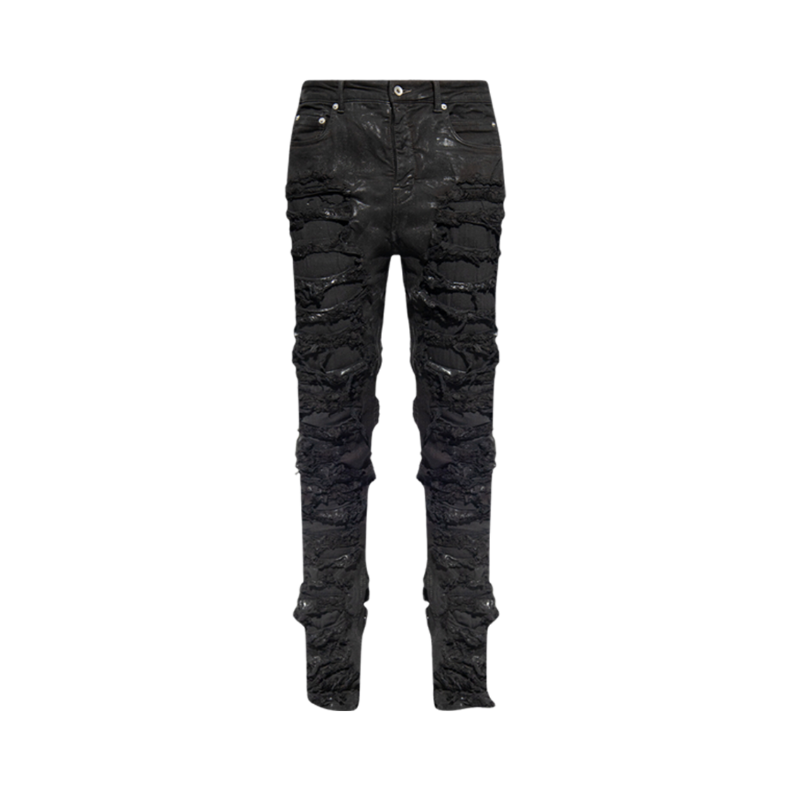 릭 오웬스 다크쉐도우 룩소르 디트로이트 로우 라이즈 스키니 진 블랙(Rick Owens Drkshdw Luxor Detroit Low-Rise Skinny Jeans Black)